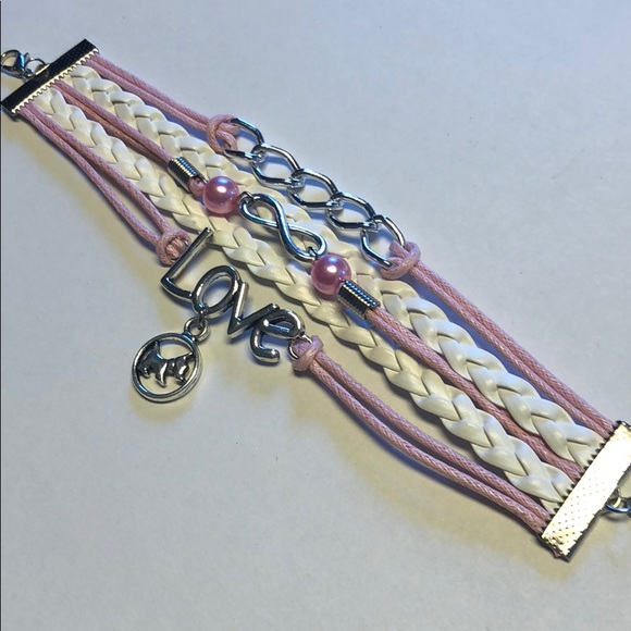 PUPPY LOVE Infinity Bracelet - New - Picture 3 of 3